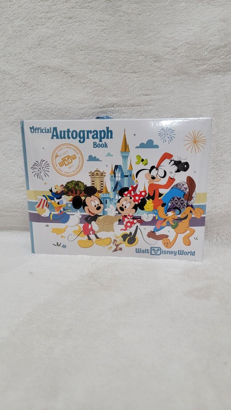 Disney Parks Autograph Book Disney World